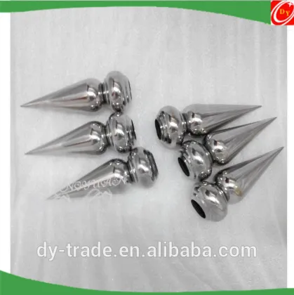 Stainless steel decorative spear/Decoration with spear/Conical spearhead/ balustrade spear
