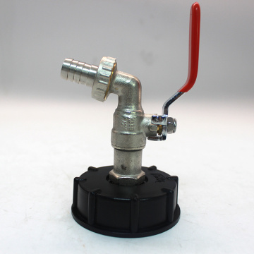IBC Metal Tap With 3/4'' Plastic Connector