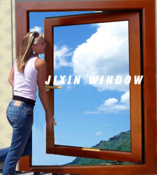 Wood Aluminum Outward Open Windows