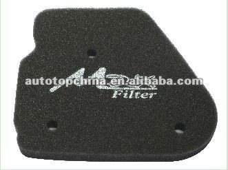 High quality porosity filter sponge for motorcycle