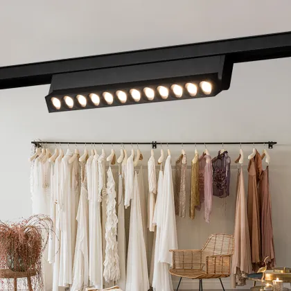 15W-36W LED Magnet Track Spotlight - Aluminum Indoor COB Track Lights