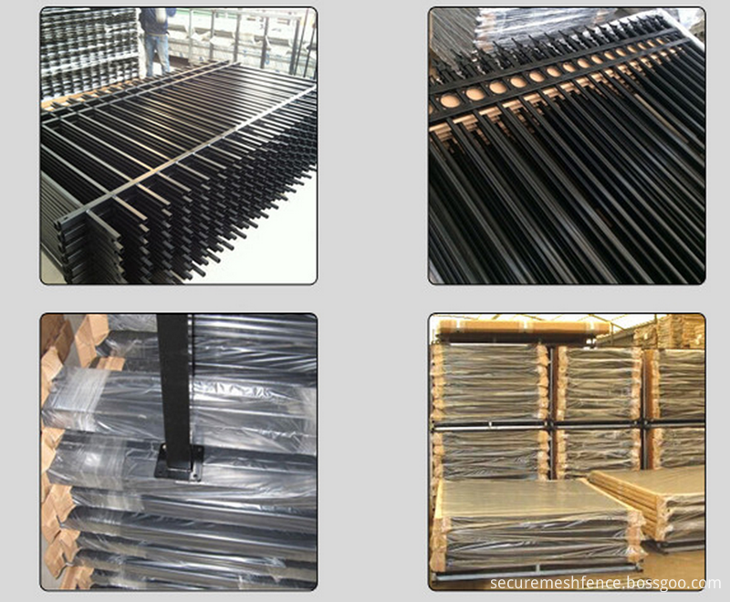 Aluminum fence packaging