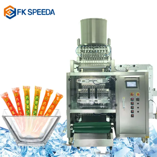 FK-Y4 Multi-Lane Automatic Smoothie Stick and Ice Pop Packing Machine