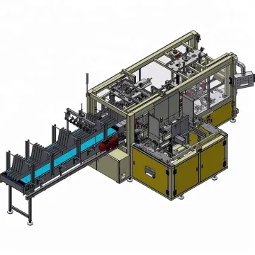 Full Automatic Intelligent Case Packer and Carton Packing Machine
