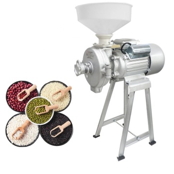 Small Wheat Flour Mill Dry Grinder Machine for Grains and Spices