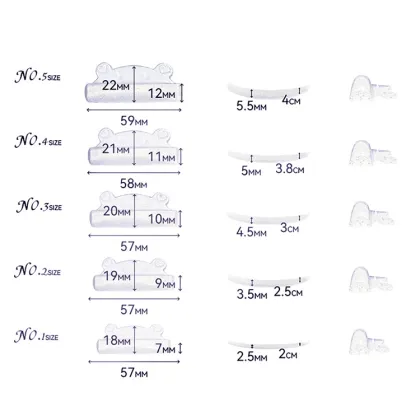 OEM Silicone Lash Lift Pads Eyelash Lifting Shields