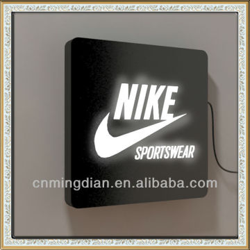 acrylic led wall display