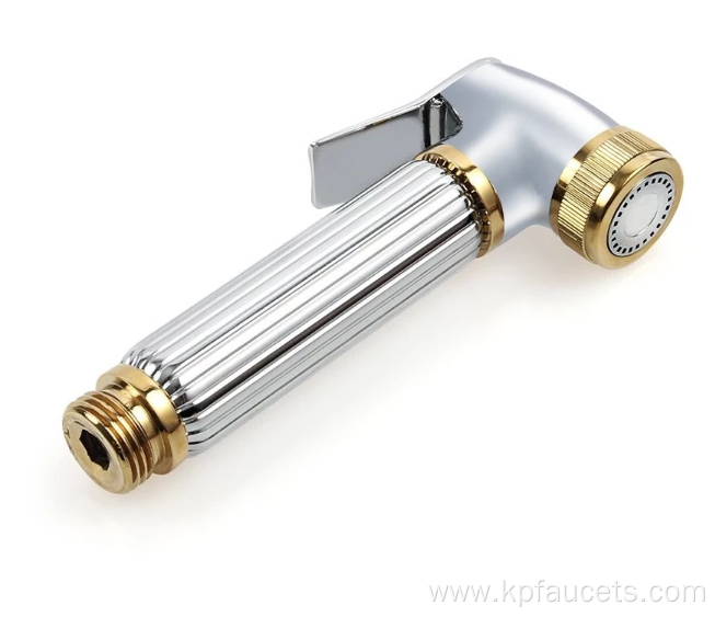 Bathroom Chrome Gold Brass Hand Bidet Sprayer