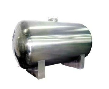 Customized Stainless Steel Horizontal Storage Tank for Chemical Machinery