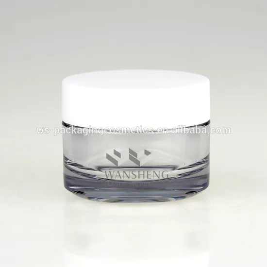 Clear Cosmetic Packaging 50ml PETG Jar