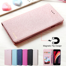 For iphone SE 2020 Case Leather Luxury Phone Case On iphone SE 2 SE2 Case Flip Magnetic Wallet Cover For iphone SE 2020 Case Bag