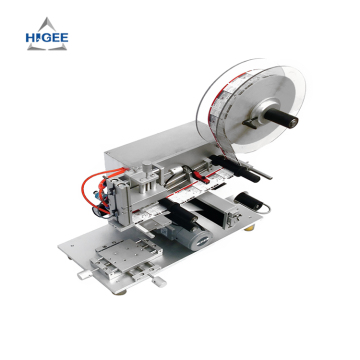Applicatore di etichette semi-automatiche Hg per sacchetti e superfici piatte