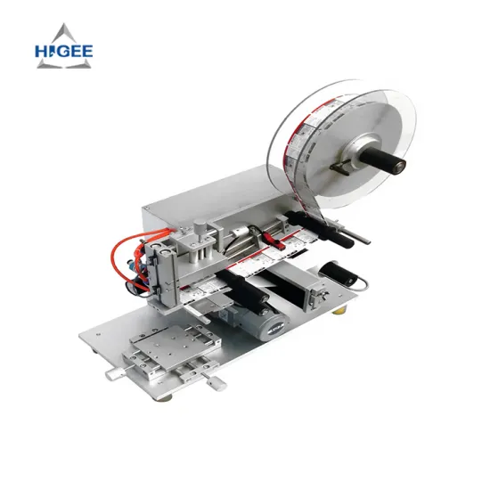 HG Semi-Automatic Label Applicator for Pouches and Flat Surfaces
