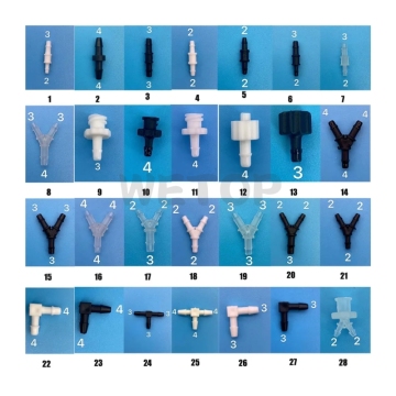 Eco Solvent/UV Ink Hose Connector for Epson XP600/DX5/DX7
