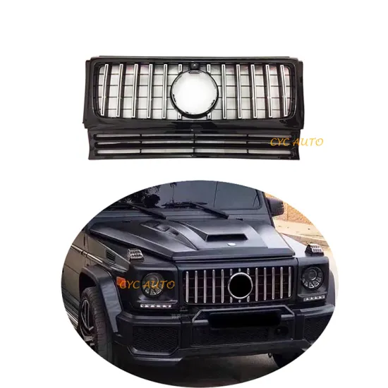 GT Style Front Bumper Grille Kit for Mercedes-Benz G-Class W463 G500 G350 1990-2018