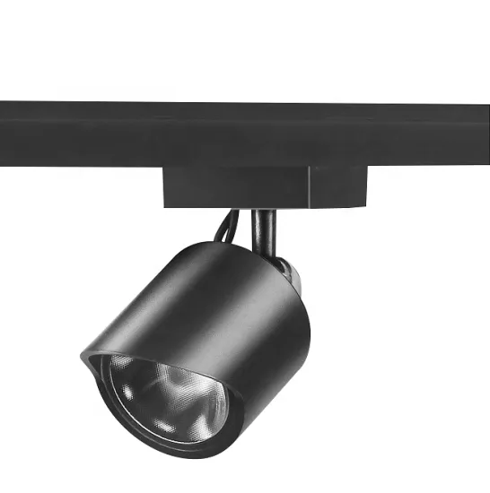 Popular CCT3000K/4000K/6000K Black Aluminum Mini Track Light Rail LED for Display Glass Cabinet