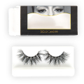 Βλεφαρίδες 25 χιλιοστών 5d Real Mink Lashes Fluffy Wispy Lashes