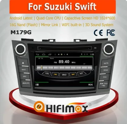 HIFIMAX Android 4.4.4 suzuki Grand Vitara android car audio system for suzuki swift car multimedia player for suzuki swift