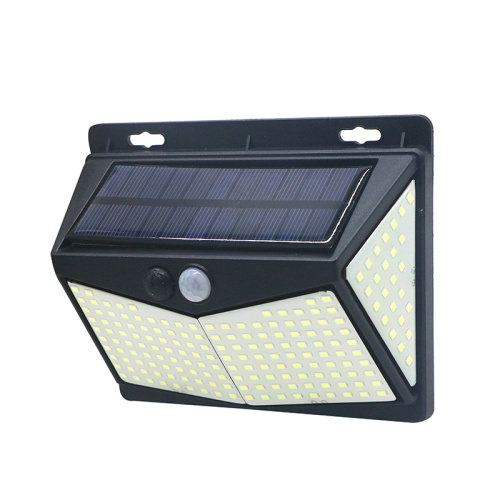 208 LED i LED a parete solare luce all'aperto