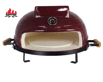Kimstone Wood Burning Pizza Four &amp; Charcoal Grill - BBQ OUTDOOR COMMERCIAL
