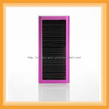 Portable solar powered charger with pocket dimension