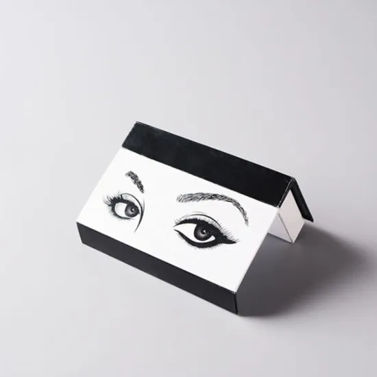 Custom Private Label Cosmetic Eyelash Packaging Box