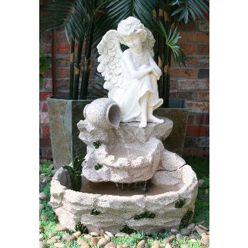 angel fountain