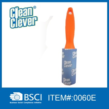 Manual Style and PP Material Sticky Silicone Paper Lint Roller Remover