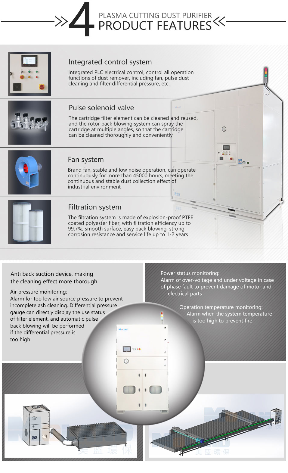 Plasma Cutting Machine Fume Extractor (2)