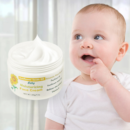 Crema hidratante facial para bebés de 200 ml