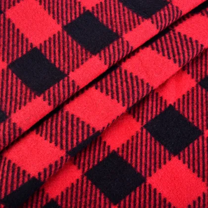Wholesale Flannel Fabric for Women's Pajamas and Shirts