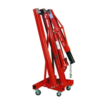 Professional 1 Ton Foldable Hydraulic Car Engine Crane Lift