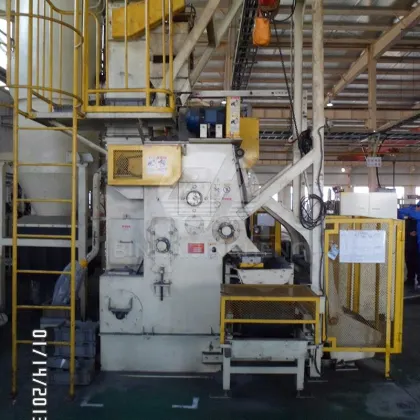 QR3210 Tumble Belt Abrator Shot Blasting Machine
