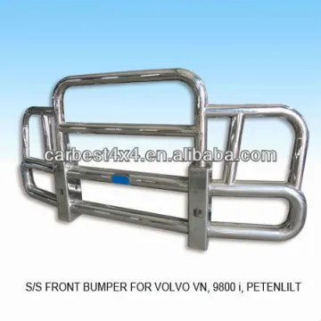 S/S GRILLE GUARD FOR VOLVO VN, 9800i, PETENLILT ,TRUCK BUMPER