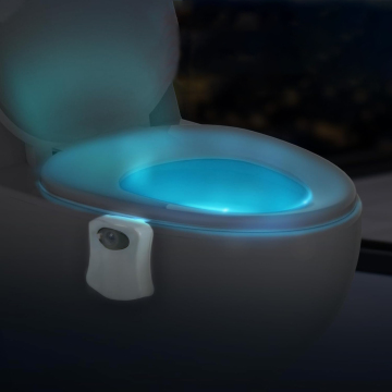 Bewegungssensor aktiviert 16 Farbwechseln von LED -Toilettensitzlichtern