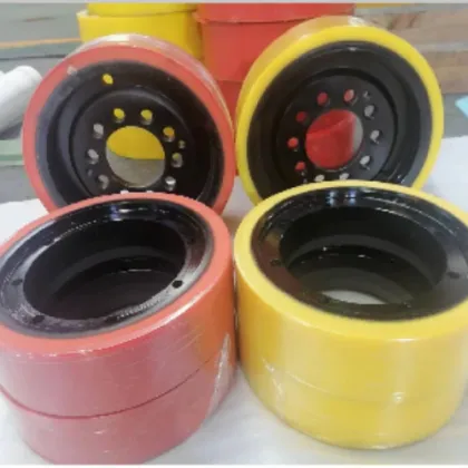 round polyurethane rubber wheels