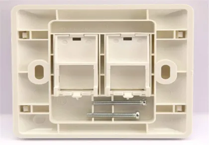 Commscope Dual-Port RJ45 Ethernet Panel M12CF