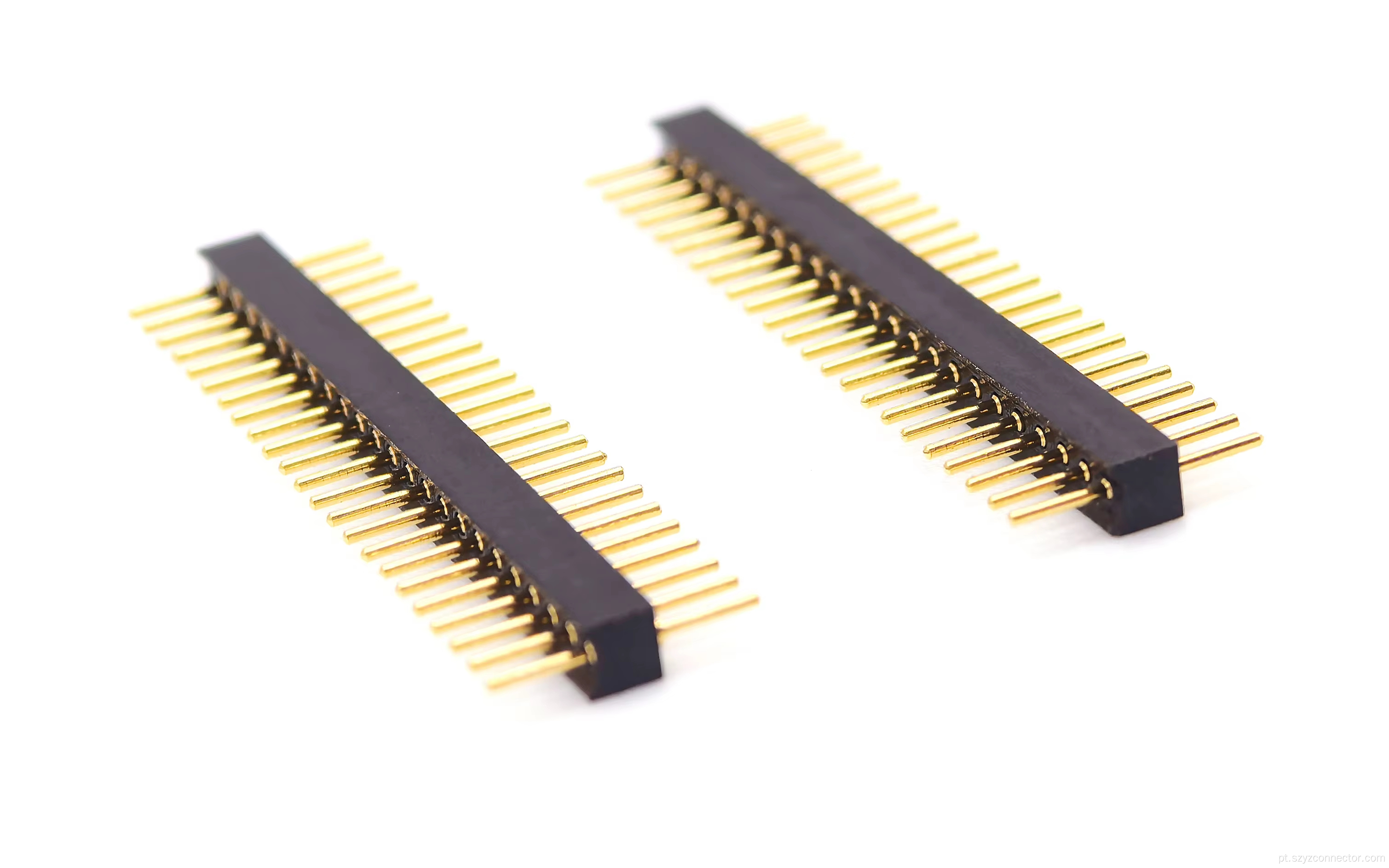 1,27 mm de pino com pin de 1,27 mm em reto 23p