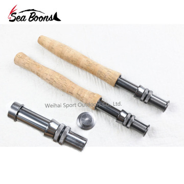 Lightweight Solid Carbonized Cork Handle Fly Rod