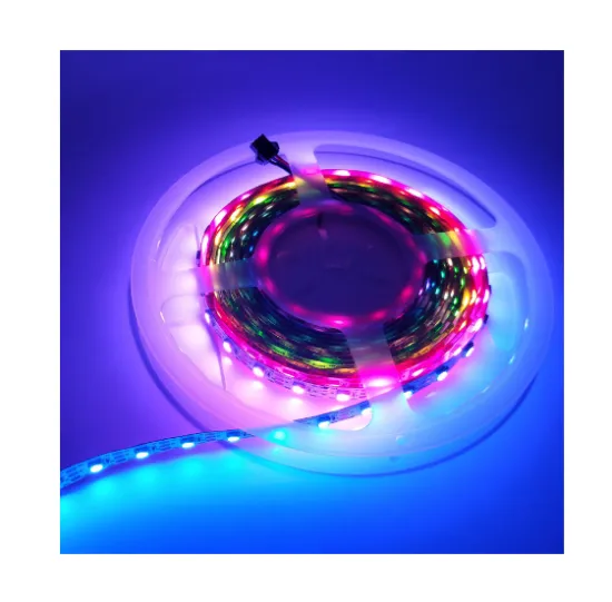 5V 12V 24V 60 LEDs 5050 RGB RGBW Addressable Digital Strip Light for Stage, Events, and Parks