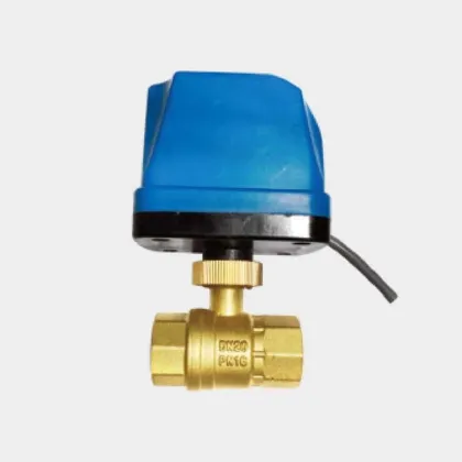 Electric two-way ball valve