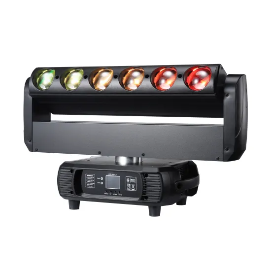 LED6X40W RGBW 4 in 1 Shake Uplight Strobe Lamp