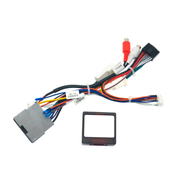 Car Audio Wiring Harness with CANBUS Box for Jeep Wrangler 08-10 Aftermarket 16pin Stereo Installation Wire Adapter