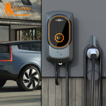 FEYREE GRATIS Desain 85V-264V Tipe 2 7KW/22KW Electric Car Wall Box Charger 32A