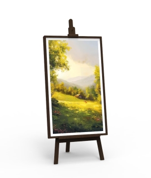43 inch 4K UHD smart art frame display Android system WiFi 6 Bluetooth 52 auto rotation for home office and gallery decoration