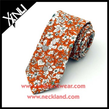 Perfect Knot 100% Handmade Cotton Printed Wholesale Necktie Business Fashion
