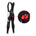 WOSAWE Winter Fleece Men's Motorcycle Cycling Pants Bib Warm Reflective Gel Padded MTB Bicycle Tights Trousers Bike MTB Pants
