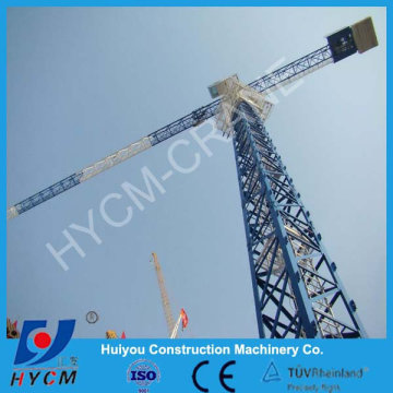 QTZ180 PT6518 boom used hydraulic machine topless tower crane