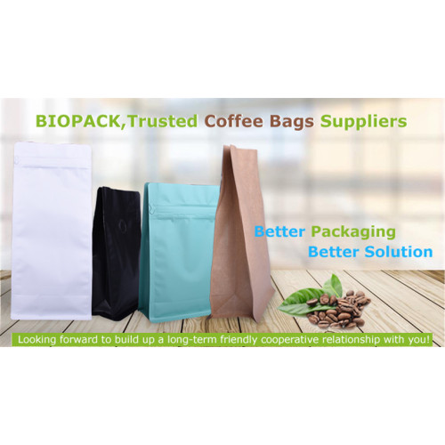 BIO PCR Recycle des sacs de café personnalisés