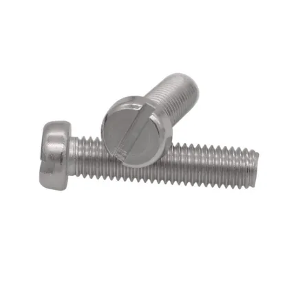 DIN84 Stainless Steel Slotted Cheese Head Screws